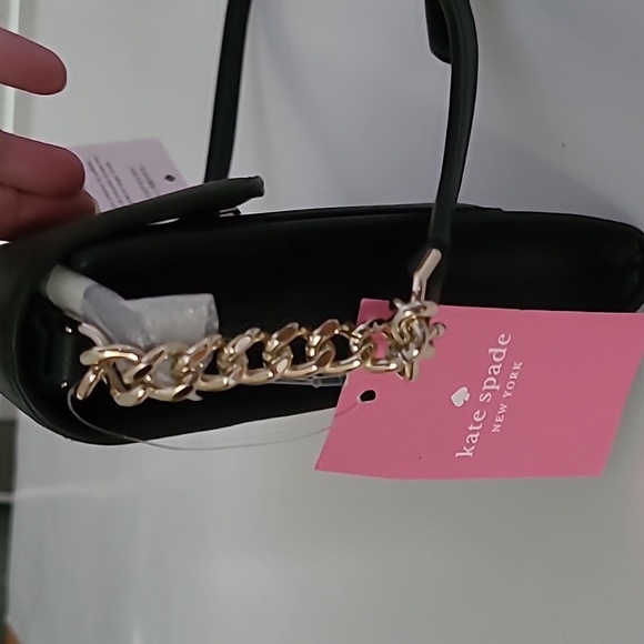 Kate Spade♠️NY Black	 Flap Tinsel Shimmer Crossbody Bag NWT - Picture 9 of 16